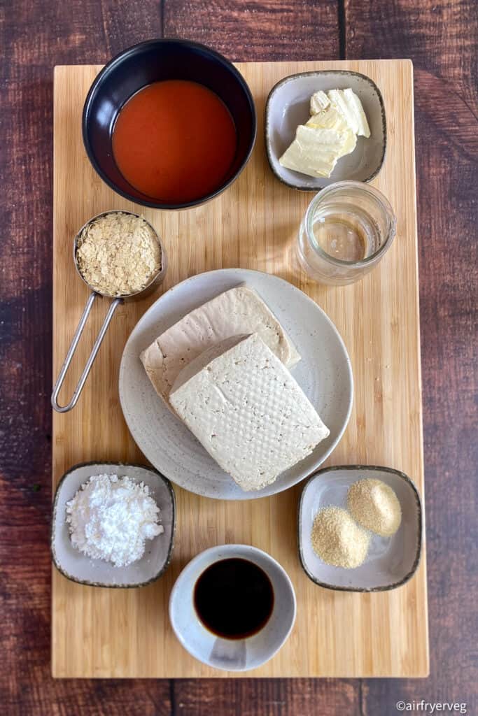 Air Fryer Buffalo Tofu