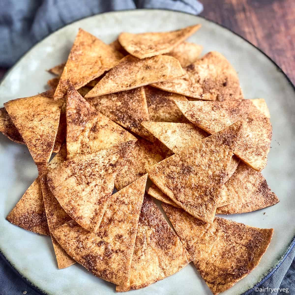 Air Fryer Cinnamon Tortilla Chips-image
