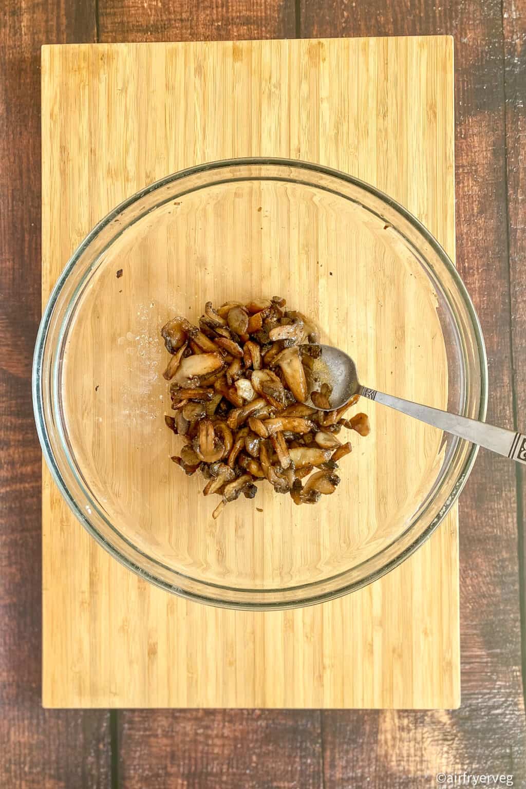 Air Fryer Frozen Mushrooms