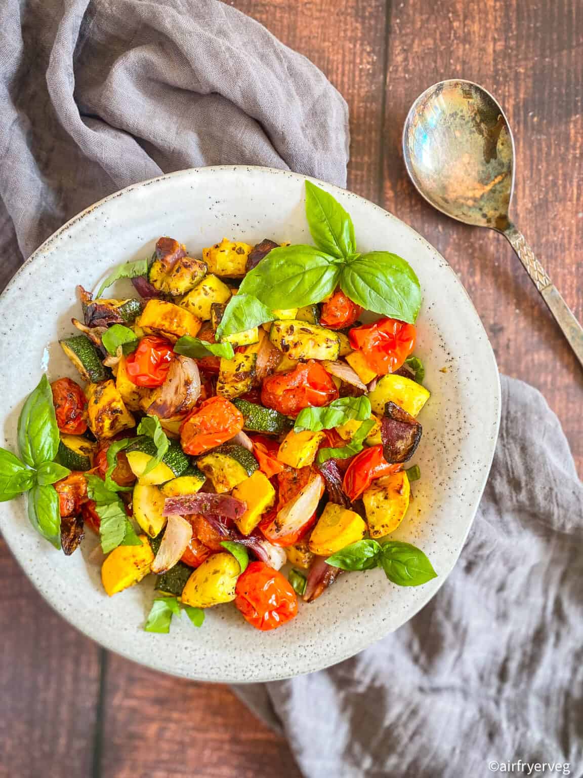 Air Fryer Mediterranean Vegetables
