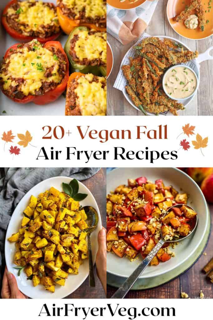 Vegan Fall Air Fryer Recipes.