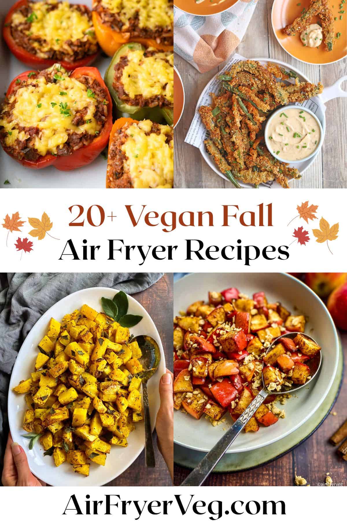 Vegan Fall Air Fryer Recipes.